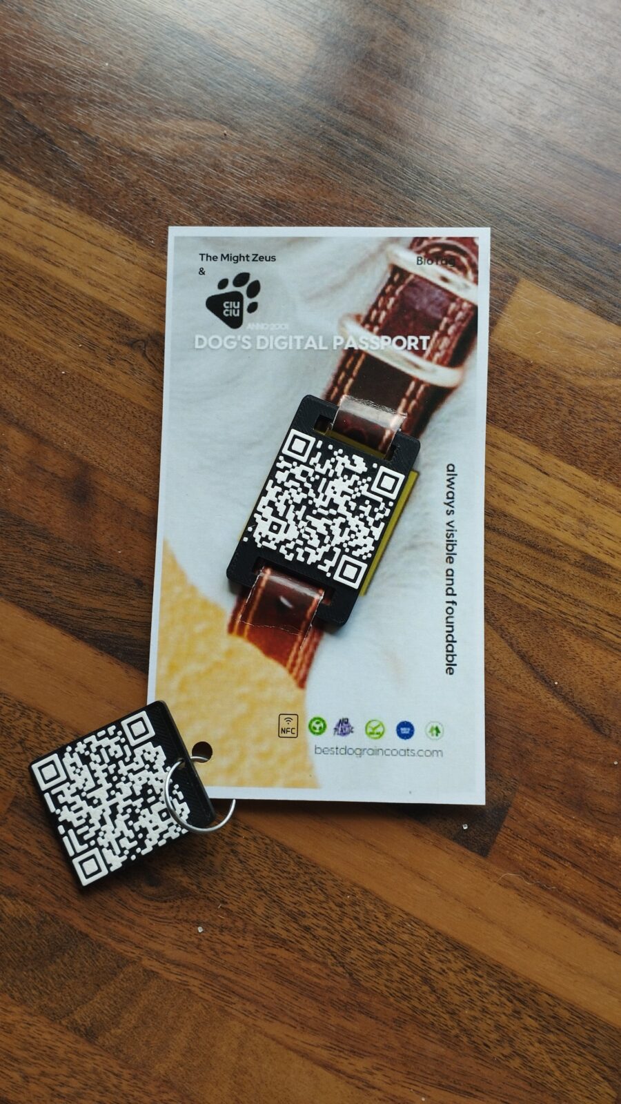 Biodegradable Dog BioTag - simplify sharing your dogs contacts and links - Image 12